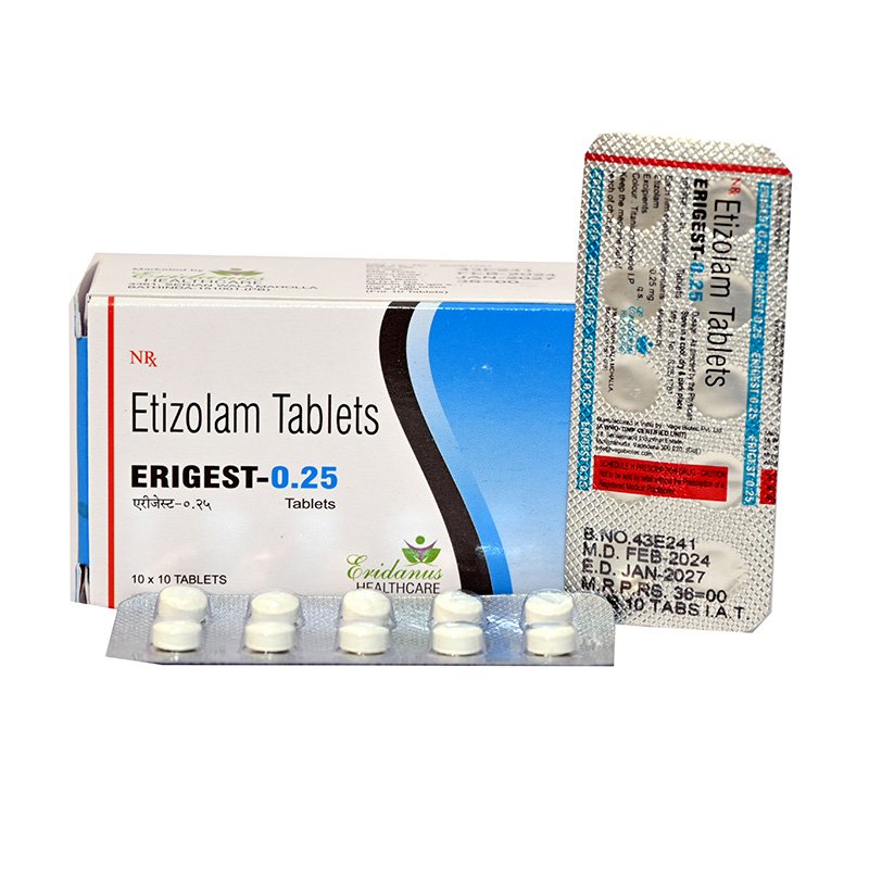 ERIGEST0.25 ERIGEST MD-0.25 Etizolam Tablets - Image 1